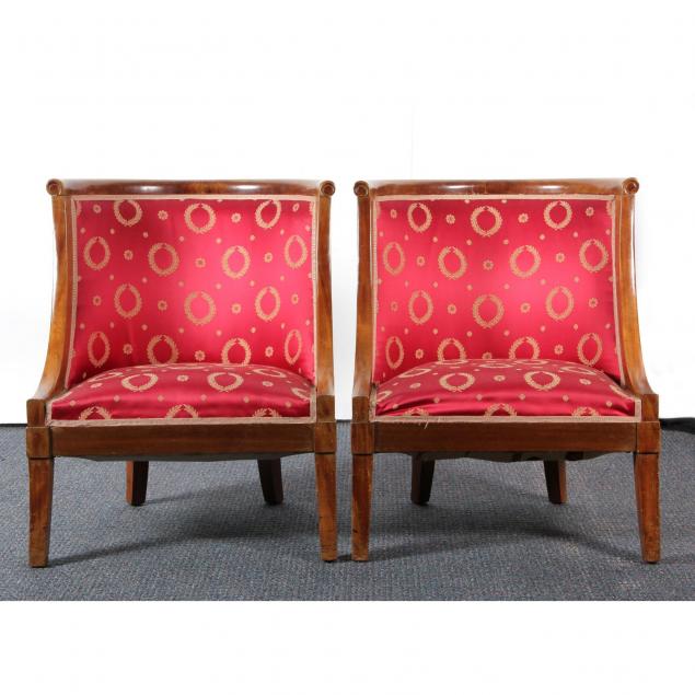 pair-of-louis-philippe-diminutive-barrel-back-slipper-chairs
