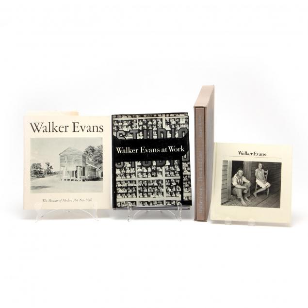 four-walker-evans-retrospective-books