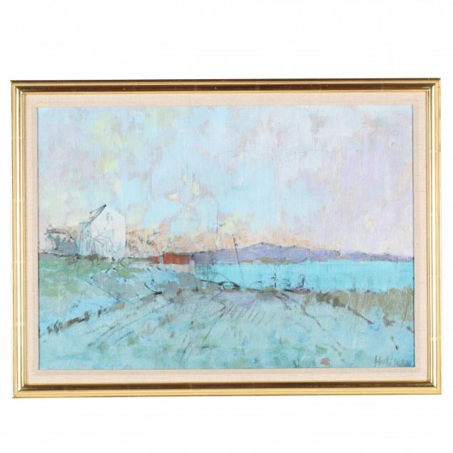 john-heliker-ny-1909-2000-i-maine-landscape-with-white-house-i