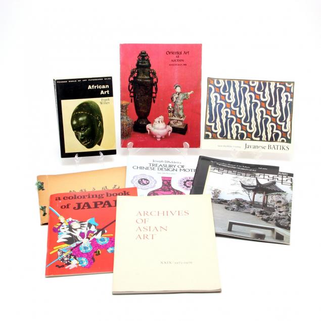 nine-asian-and-african-art-reference-books
