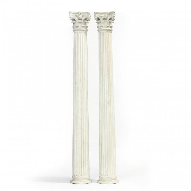 pair-of-architectural-corinthian-columns