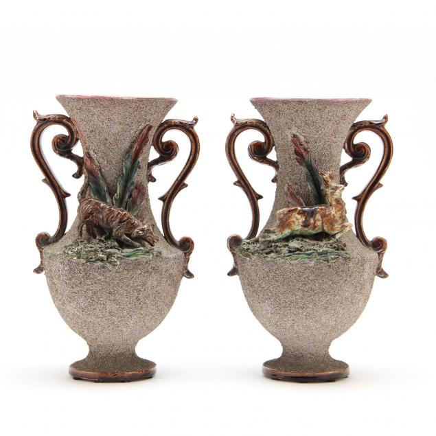 pair-of-palissy-style-majolica-mantle-urns