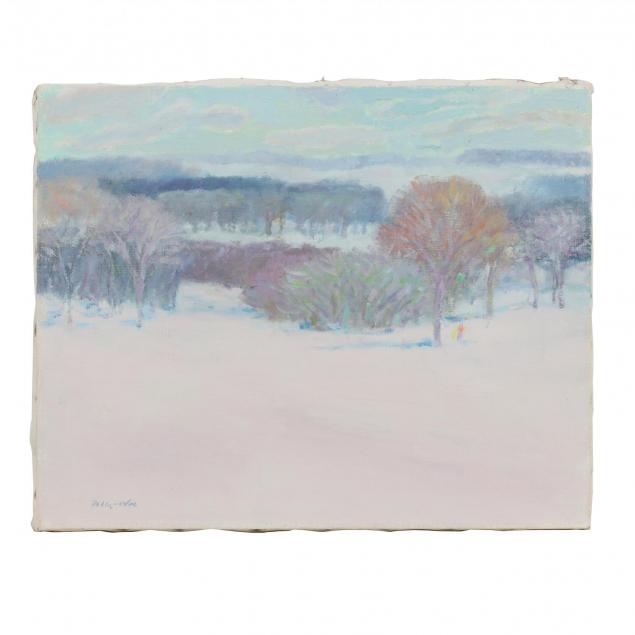 ralph-della-volpe-ny-b-1923-i-hills-in-the-winter-i