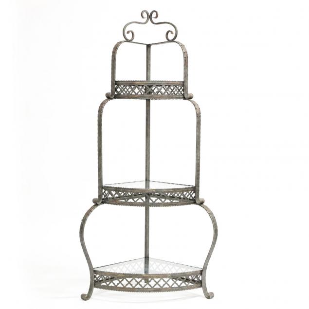 renaissance-style-corner-baker-s-rack