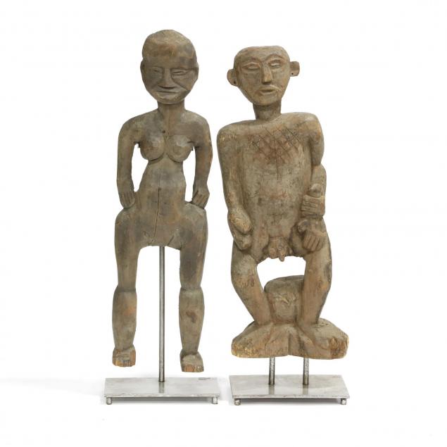 pair-of-polynesian-carved-figures