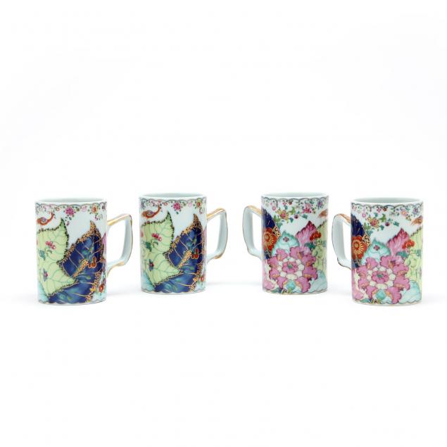 set-of-four-mottahedeh-tobacco-leaf-mugs