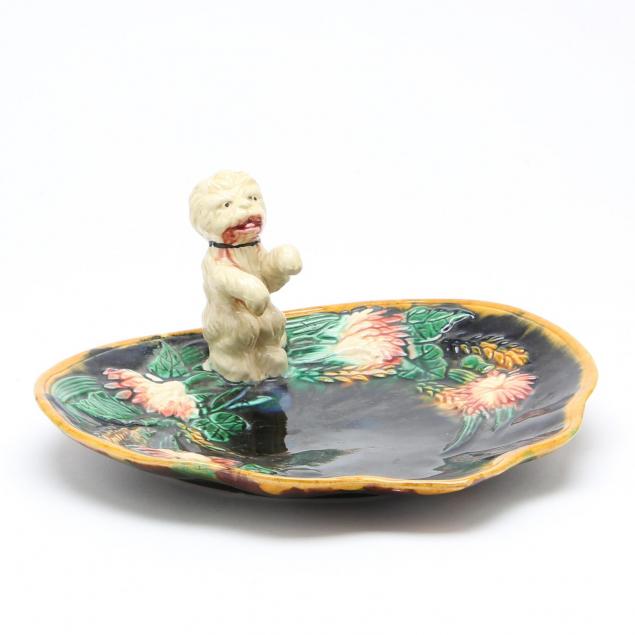 english-majolica-serving-dish