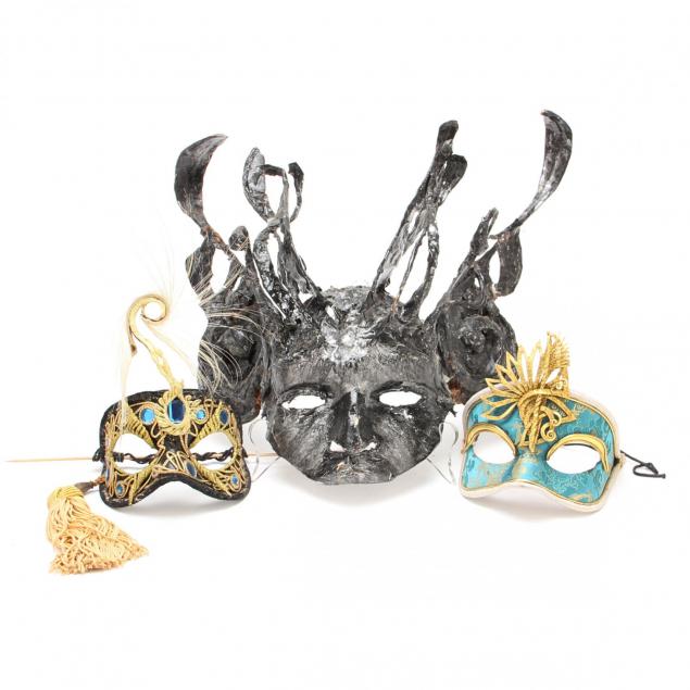 three-masquerade-masks