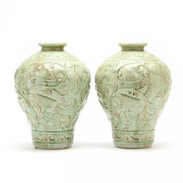 pair-of-chinese-celadon-glazed-vases
