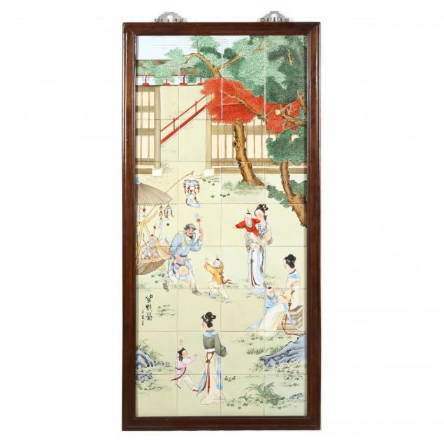 framed-chinese-tile-painting