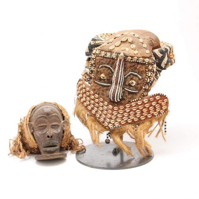 two-african-tribal-masks