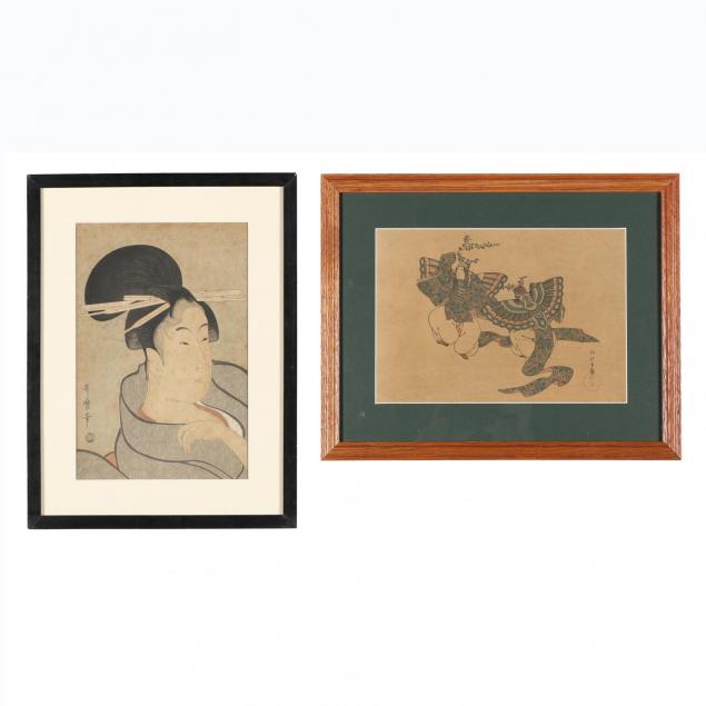 two-japanese-woodblock-prints