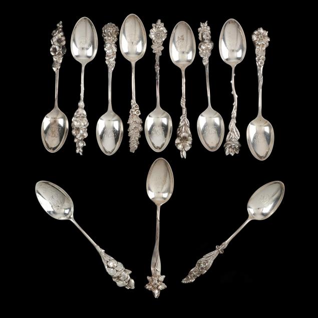 set-of-12-reed-barton-harlequin-5-o-clock-spoons