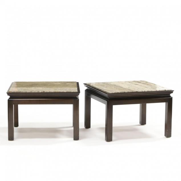 pair-of-widdicomb-travertine-side-tables
