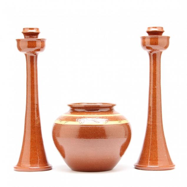nc-pottery-jugtown-table-garniture-vernon-owens