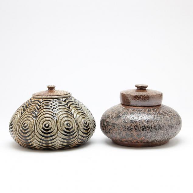 two-salt-glazed-lidded-jars-donna-craven