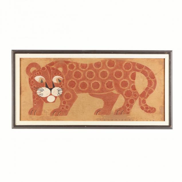 primitive-painted-textile-with-cheetah