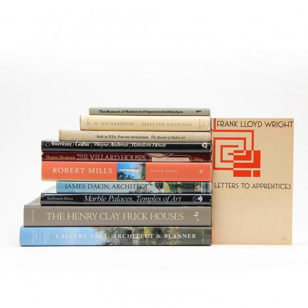 eleven-books-on-american-architects-and-their-work