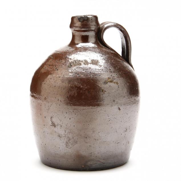 nc-pottery-poe-co-jug-fayetteville