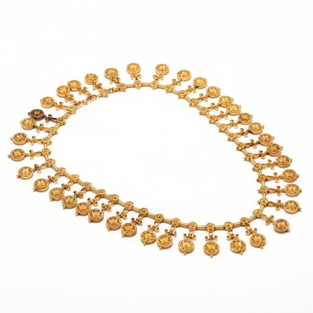 high-karat-gold-fringe-necklace-james-robinson