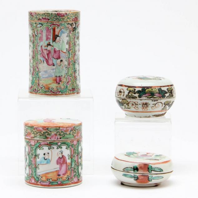 four-chinese-export-porcelain-items