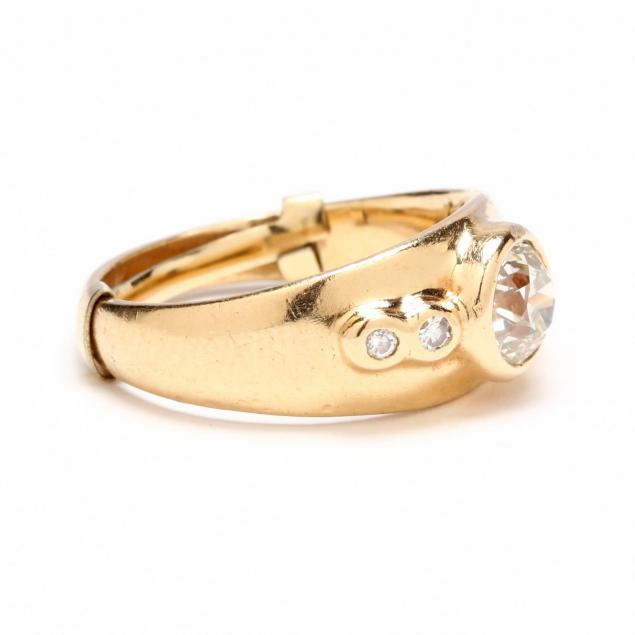 14KT Gold and Diamond Ring (Lot 343 - Session VI: Fine & Decorative ...