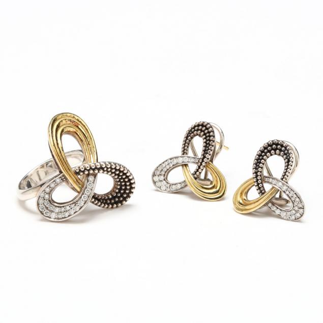 18kt-yellow-gold-sterling-and-diamond-ring-and-earrings-lagos