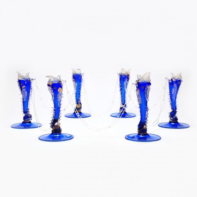 salviati-dolphin-candlestick-centerpiece