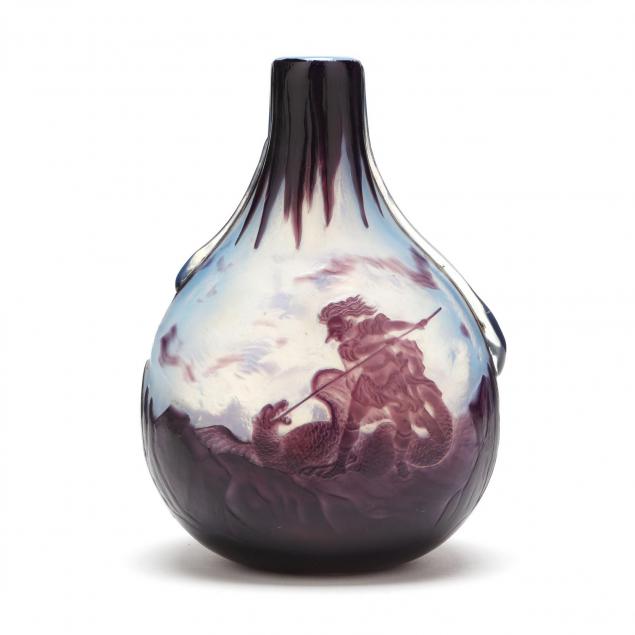 louis-damon-cameo-bottle-vase-of-saint-george-slaying-the-dragon