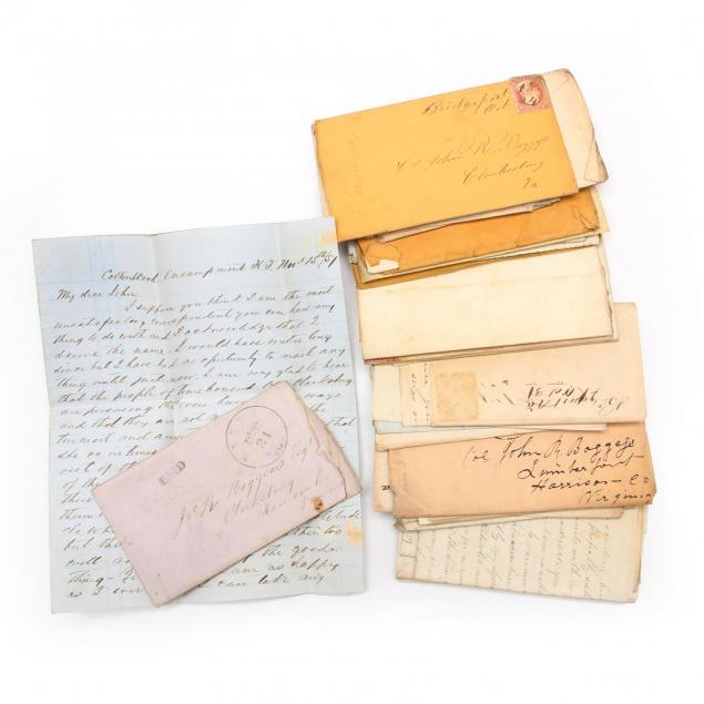 antebellum-virginia-archive-of-approximately-30-letters