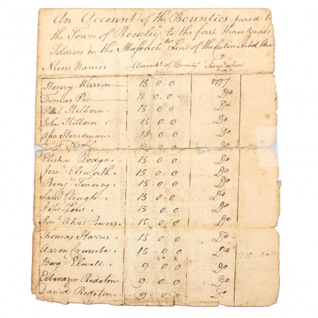 a-massachusetts-town-s-revolutionary-war-roster-of-volunteers