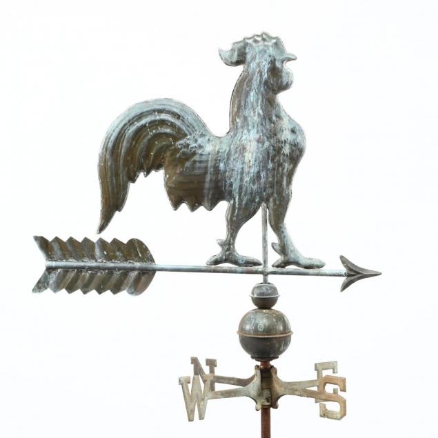 american-molded-full-bodied-copper-rooster-weathervane