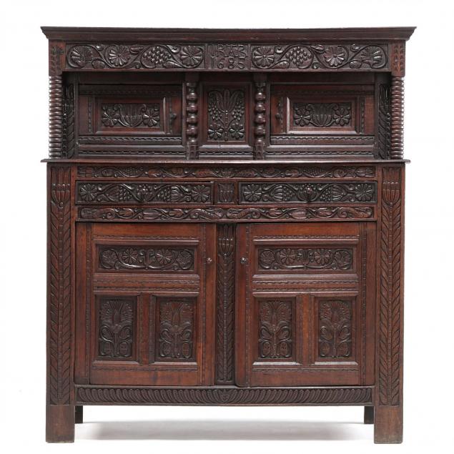 english-carved-court-cupboard