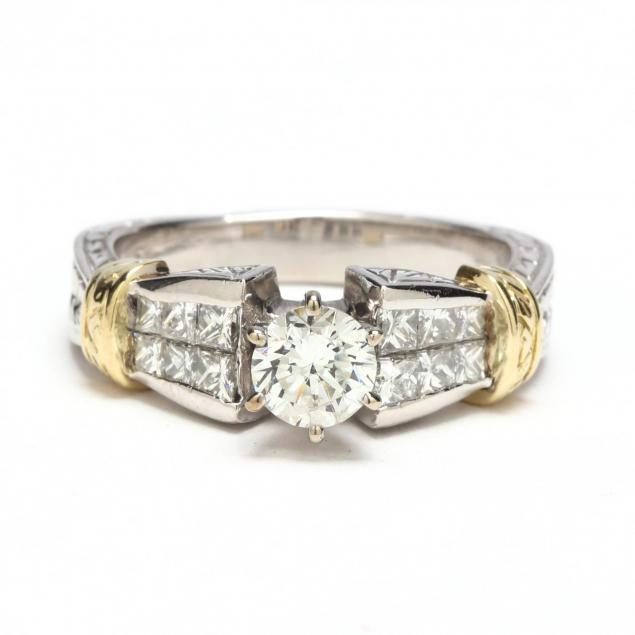 platinum-and-gold-diamond-ring