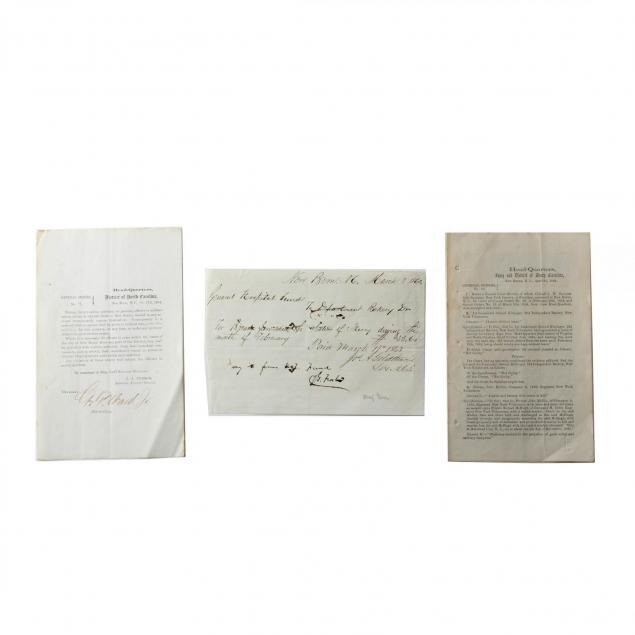 three-federal-documents-from-occupied-new-bern-nc