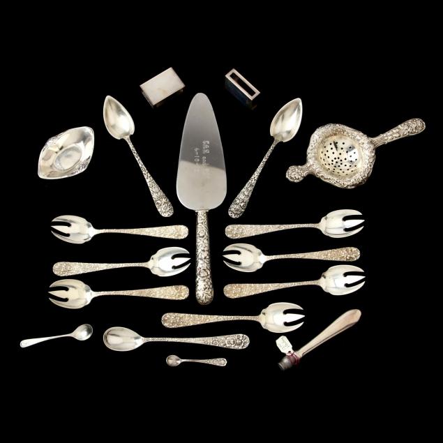 group-of-baltimore-repousse-sterling-silver-flatware-assorted