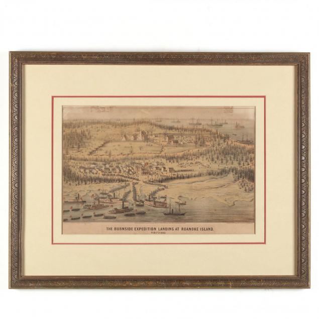 lithograph-i-the-burnside-expedition-landing-at-roanoke-island-i