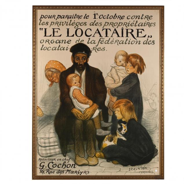theophile-alexandre-steinlen-french-swiss-1859-1923-i-le-locataire-i