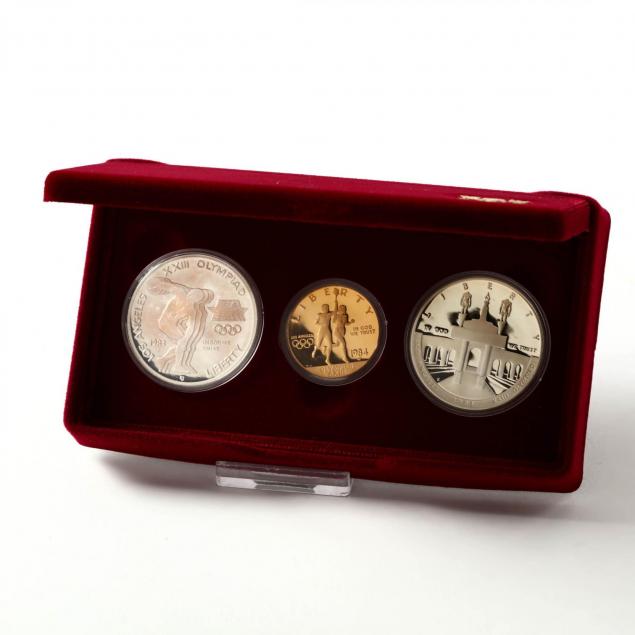 1983-los-angeles-olympics-silver-and-gold-proof-set