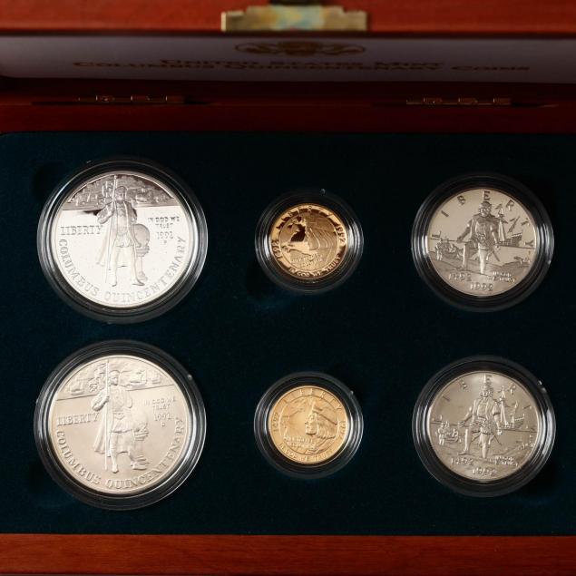 1992-columbus-quincentenary-six-coin-set