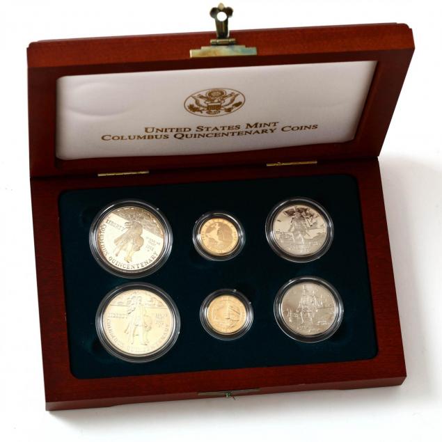 1992-columbus-quincentenary-six-coin-set