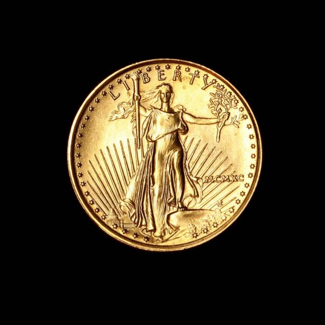 1990-american-eagle-one-tenth-ounce-5-gold-eagle