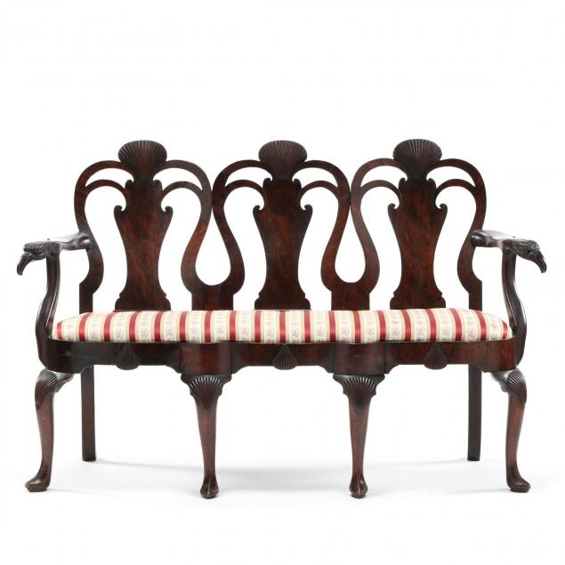 irish-george-ii-shell-carved-triple-back-settee