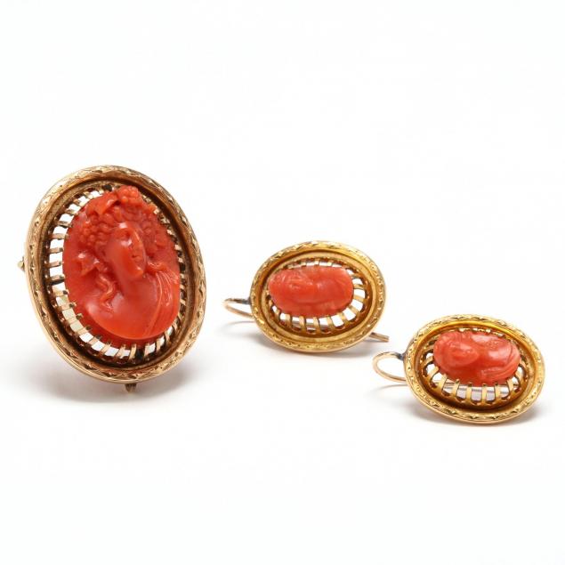 victorian-18kt-gold-and-red-coral-demi-parure