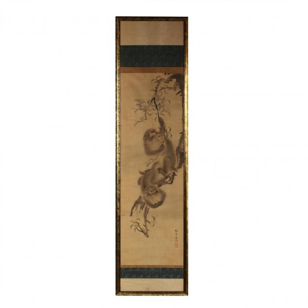 painting-of-monkeys-by-mori-sosetsu-japanese-fl-1818-30