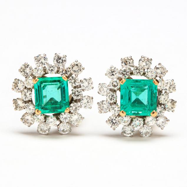 platinum-and-18kt-gold-emerald-and-diamond-earrings-van-cleef-arpels