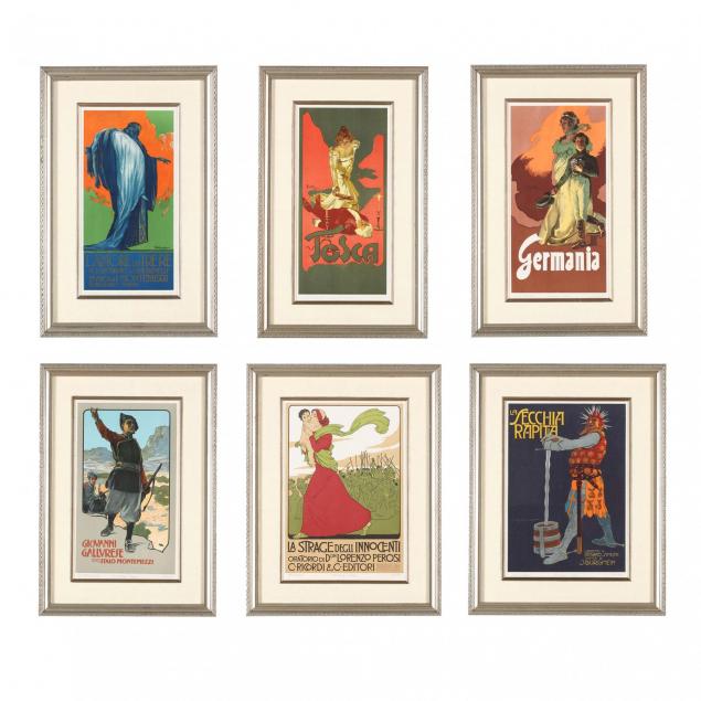 six-framed-lithographic-plates-from-the-ricordi-portfolio