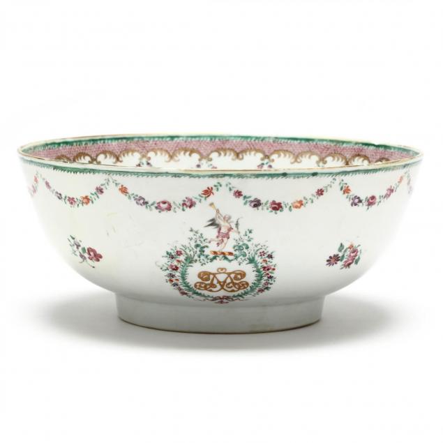 chinese-export-marriage-punch-bowl