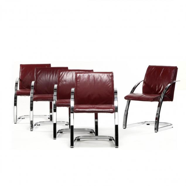 set-of-five-girsberger-9100-chairs