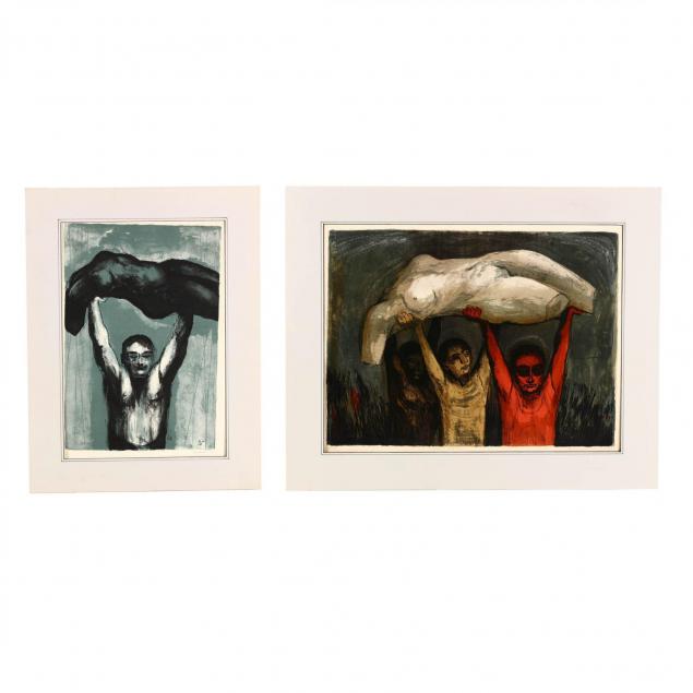 benton-murdoch-spruance-am-1904-1967-pair-of-mythological-lithographs
